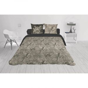 Soleil d'Ocre Parure de lit Safari naturel 260x240 cm