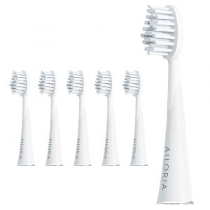 Têtes de brosse AILORIA SHINE BRIGHT Extra Clean Blanc lot de 6