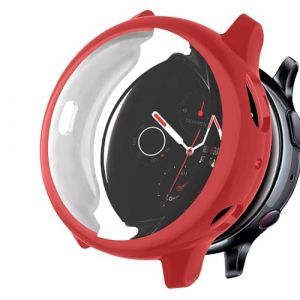 Coque de protection OcioDual en TPU rouge pour Samsung Galaxy Watch Active 2 44 mm