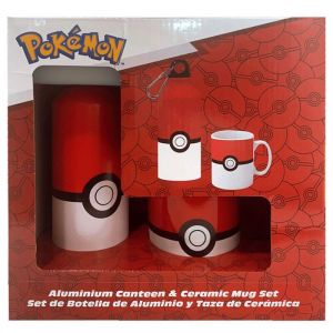 Educa Kids Licensing Tasse et gourde en aluminium de 500 ml, Pok&eacute;mon