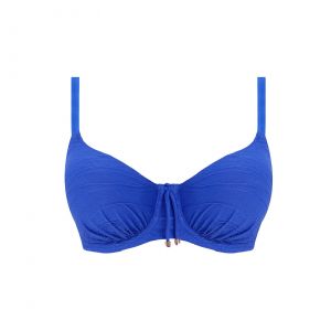 Haut de maillot de bain plissé armatures femme Fantasie Beach Waves Ultramarine