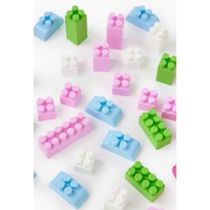 Ecoiffier Baril chien et chat 50 pi&egrave;ces Abrick