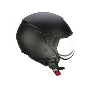 CGM Casque moto demi-jet visi&egrave;re courte 167A Flo Mono
