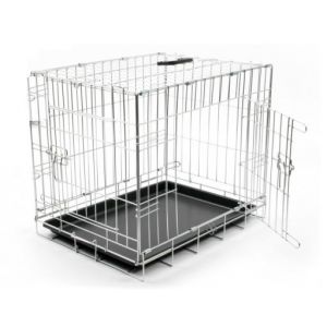 Duvo+ 2 Portes Pliantes En Métal Cage 62 X 44 X 50 Cm