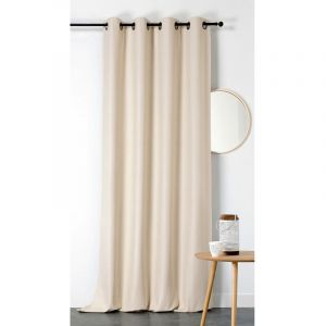 LINDER Rideau obscurcissant et isolant Boreal Ecru 140 x 260 cm - Ecru