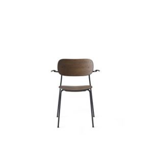 Menu Co Chair w/ Armrest - chêne foncé - sans coussin d'assise