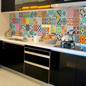 24 stickers carrelages azulejos tina