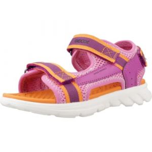 Geox Fille J Sandal Airadyum Gi, Fuchsia Orange, 29 EU
