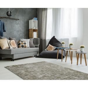 Prix Tapis Vintage Tiss&eacute; &agrave; La Main etna Vert Olive 120 X 170 Cm