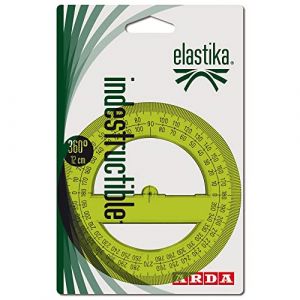 Arda Elastika, Rapporteur 360° x 12 cm, vert