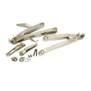 Brazoline Kit platine repose-pied moto arrière droit CBR 600 RR 07/11