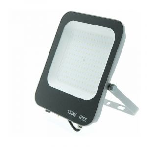 M Ledme - Projecteur LED Napoli 150 W, 18 000 lumen, IP65 r&eacute;glable, couleur chaude (3 000 k), &eacute;clairage ext&eacute;rieur, utilisation pour jardin, cours, parking, h&ocirc;tel, bateaux etc.