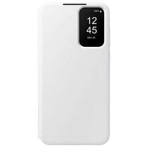 Samsung Étui Smart View Blanc avec porte-carte - Galaxy A55