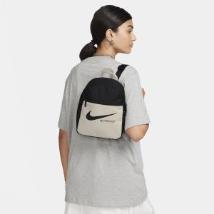 Nike Mini sac à dos à motif écossais Sportswear Futura (6 L) - Noir - Taille ONE SIZE - Female