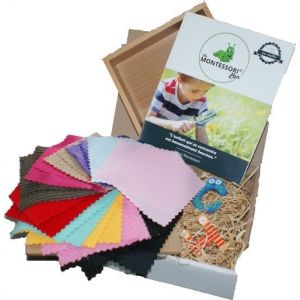 Mamontessoribox etoffes de couleurs