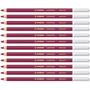 Stabilo Lot de 12 Crayons de couleur Fusain Pastel CarbOthello Pourpre