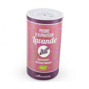 Aromandise Poudre d'aspirateur à la lavande 120 g