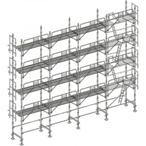Altrad Échafaudage Façadier 130 m²