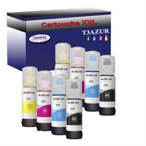 T3Azur 8x Epson 104 Compatible