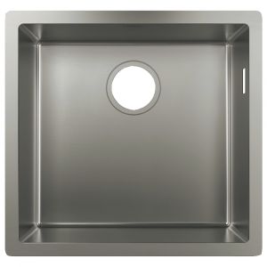 Image de Hansgrohe Evier à encastrer sous plan 1 bac S71 450 avec vidage manuel inox