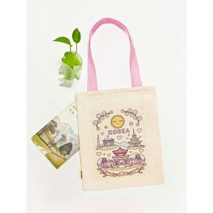 Image de Sac tote bag corée kawaï – sac tiss