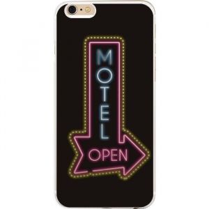 Image de Bigben Coque rigide holographique motel iPhone 6 / 6S / 7 - Noire