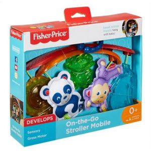 Fisher-Price Jouet d’éveil Mobile Animaux Rigolos