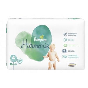 Pampers Harmonie Taille 4, 66 Couches