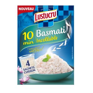 Image de Lustucru Riz Basmati Incollable Sachet 360 g