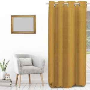 Image de Soleil d'Ocre Voilages BOHEME Jaune - Taille 135x250 cm