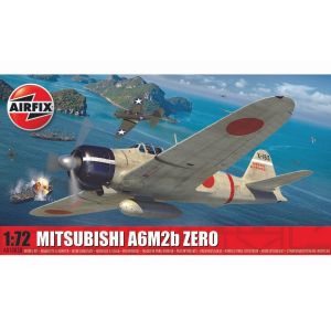 Airfix Maquette avion militaire : Mitsubishi A6M2b Zero