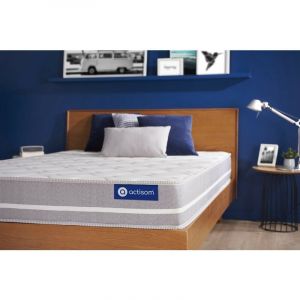Image de Actisom - Matelas Actiflex touch 120 x 190 cm Ressorts ensach&eacute;s - Epaisseur:20cm