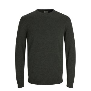 Jack & Jones Jjebasic Knit Crew Neck Noos Pull, Vert