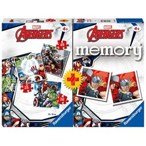 Ravensburger Multipack - Memory et 3 Puzzles - Avengers