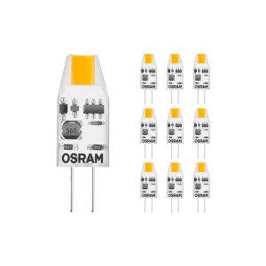 Osram Lot 10x Micro LED Pin G4 1W 100lm - 827 Blanc Très Chaud | Équivalent 10W