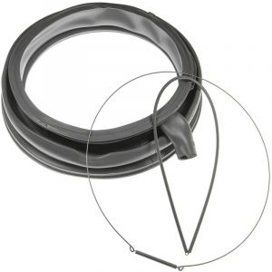 Vhbw Joint de porte compatible avec Siemens iQ 590, iQ 300, iQ 500, Extraklasse varioPerfect, kiening, F14-G se, iQ 100 lave-linge