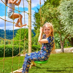 TP Toys Filet &agrave; grimper et tyrolienne