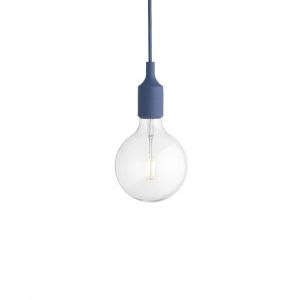 Muuto Suspension E27 bleu pâle en matière plastique