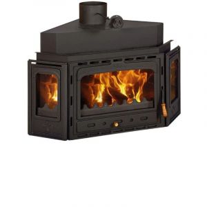 Insert cheminée PRITY ATC – 14,2 kW A+ Ø200 mm XL Porte en fonte