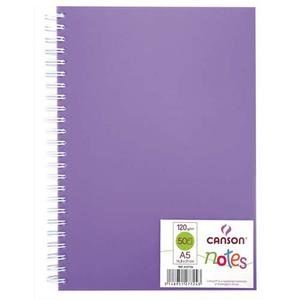 Canson Carnet de 50 feuilles notes et dessin 120 g (A5)