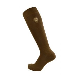 Pfiff 100322 Chaussettes d'équitation à Carreaux Unisexe, Mixte, 100322-50-34, Marron, 34-36