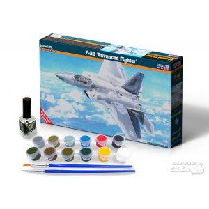 Maquette F 22 Advanced Fighter SUPER SET
