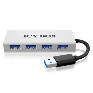 Icy box IB-AC6104 - Hub 4-Port USB 3.0