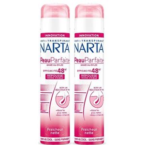Narta D&eacute;odorant Femme Atomiseur Anti-Transpirant Peau Parfaite Ras&eacute;e Ou Epil&eacute;e Efficacit&eacute; 48h - 200 ml