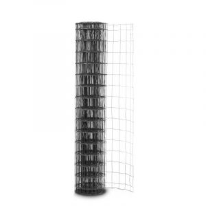 Image de Grillage soudé en rouleau H1m00 x 20m Gris anthracite fil 2,1mm maille 100x75 mm