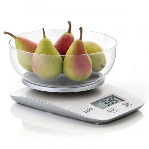 Laica Balance de cuisine num&eacute;rique KS1060 avec bol en acier inoxydable