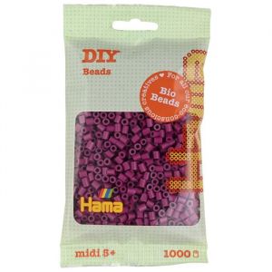 Hama 190-082 - Midi Sachet 1000 Perles Bio Prune