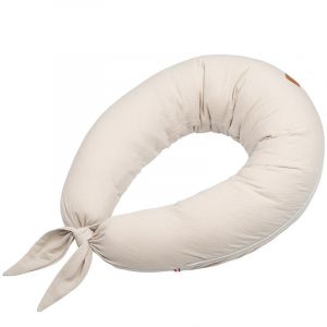 Sevira Kids Coussin allaitement gaze de coton beige