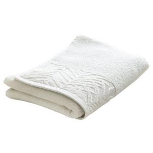Serviette de toilette coton 450 g/m&sup2; PALMITTA - craie