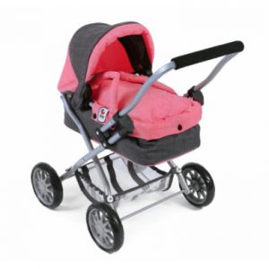 Bayer Chic 2000 555 41 - Mini chariot à câlins SMARTY, anthracite-rose